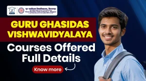 ggv university courses list